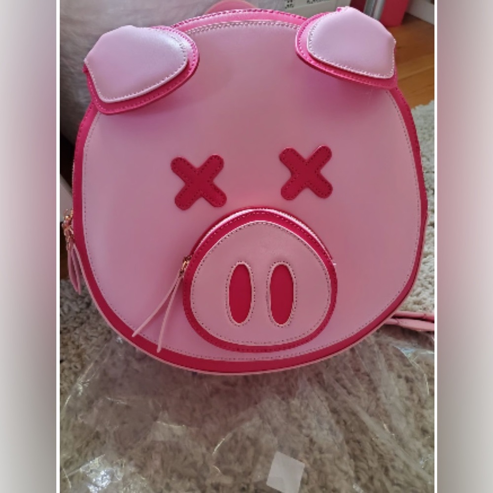Shane Dawson Pig Backpack Bag Pink Jeffree Star